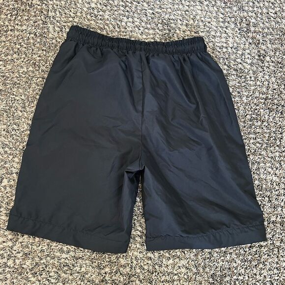 Boohoo man swim shorts black size large mens vacation shorts trunks travel K328 - Picture 4 of 5